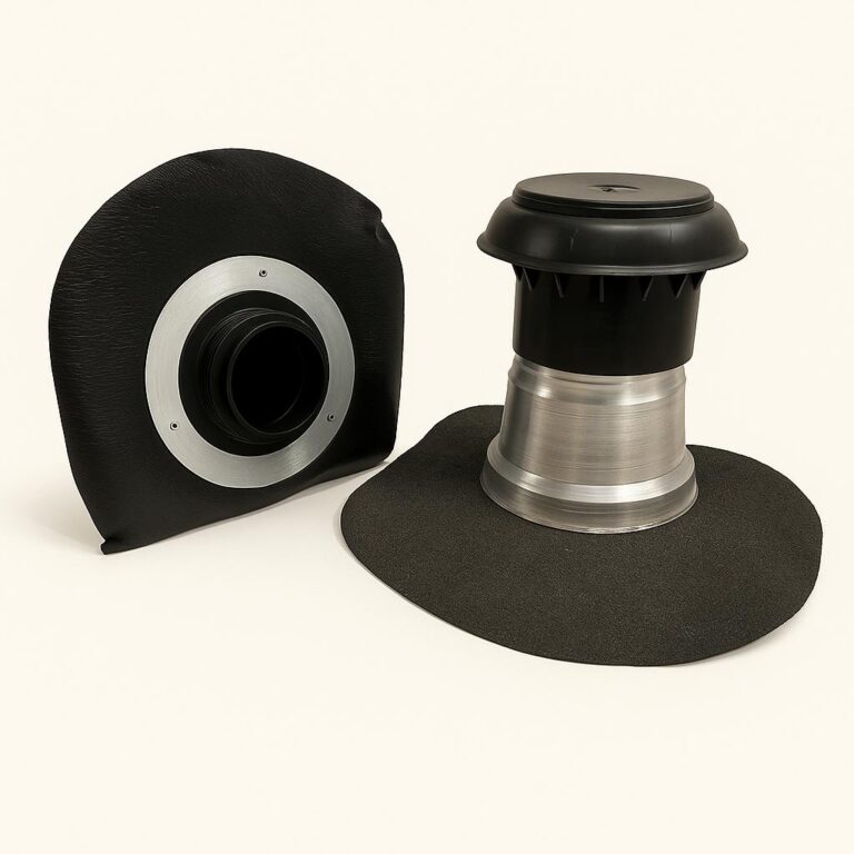 Dakventilatiekap plat dak – Roofingvoet